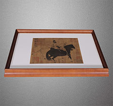 莱州书画装裱配框服务案例